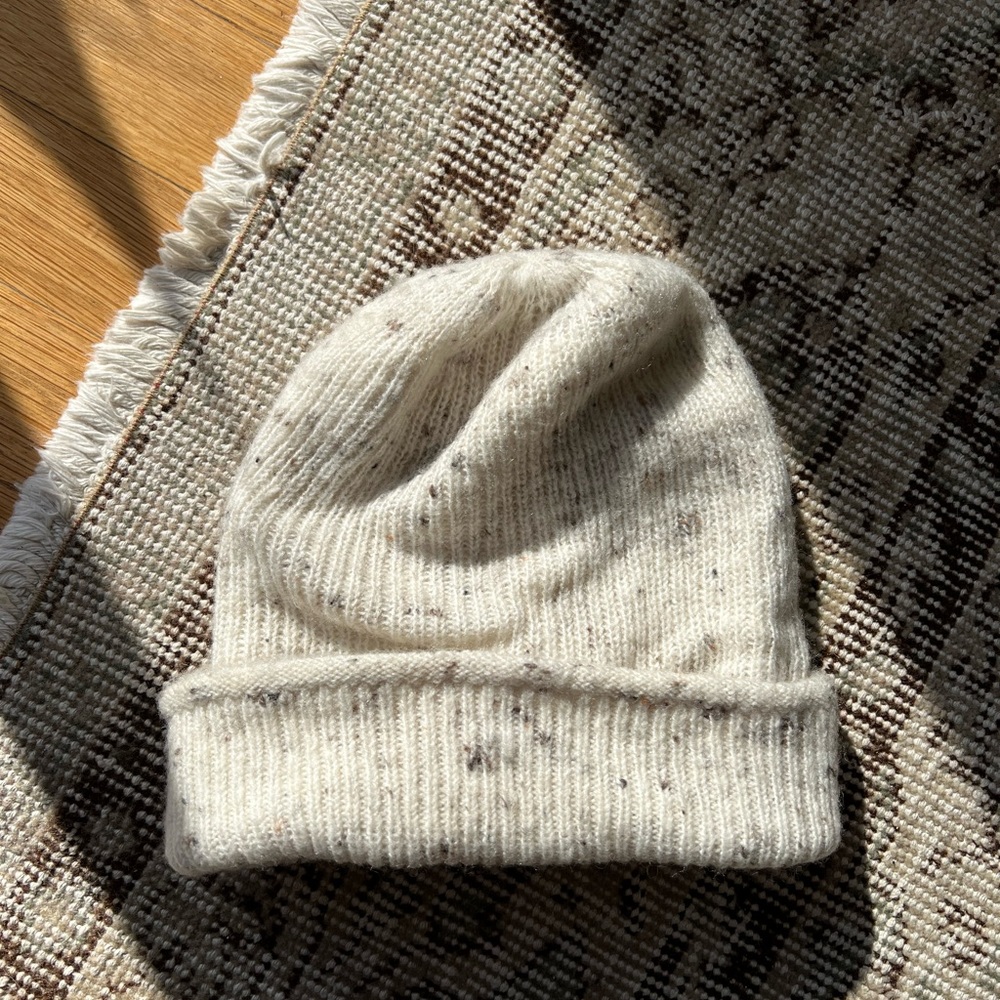 Madewell Kent Beanie in Donegal Snow
